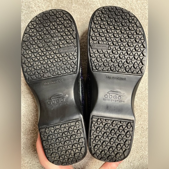 Abeo Ellie BIO System Women's Blue Black Work Professional Clogs, Sz. 7 N - Picture 3 of 9